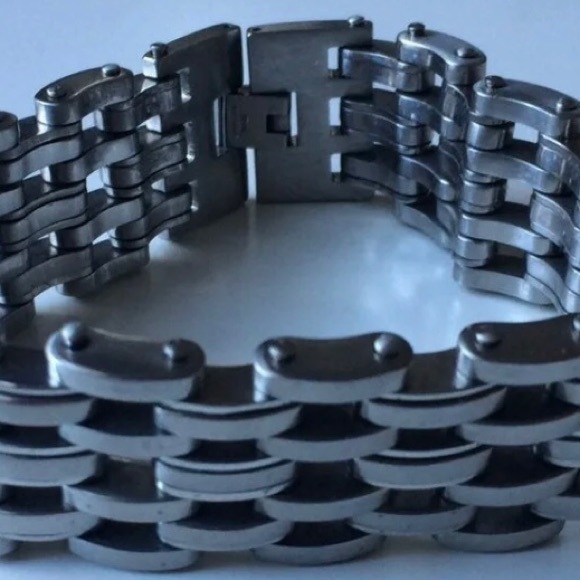 Men’s Surgical Steel Bracelet - NWOT - Picture 2 of 2